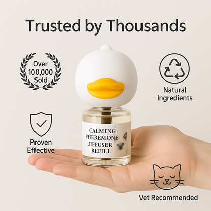 Calming Pheromone Duck Diffuser (Cats + Dogs)
